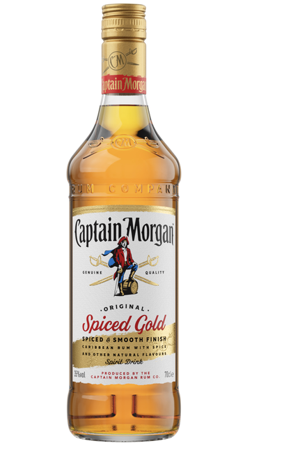 Напій алк. на основі рому Captain Morgan Spiced Gold 35% 0.7 л